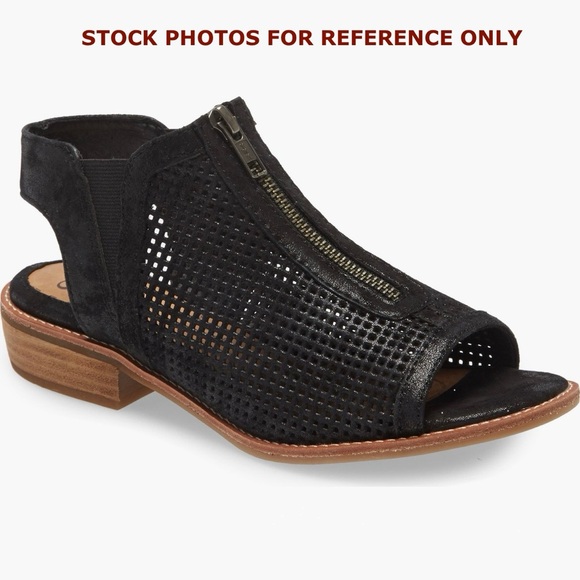 LIKE NEW • Söfft Nalda Zip Sandal in Luggage Leather • Women’s 7M - Picture 13 of 16